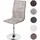Mendler Esszimmerstuhl HWC-C41 Stoff vintage grau