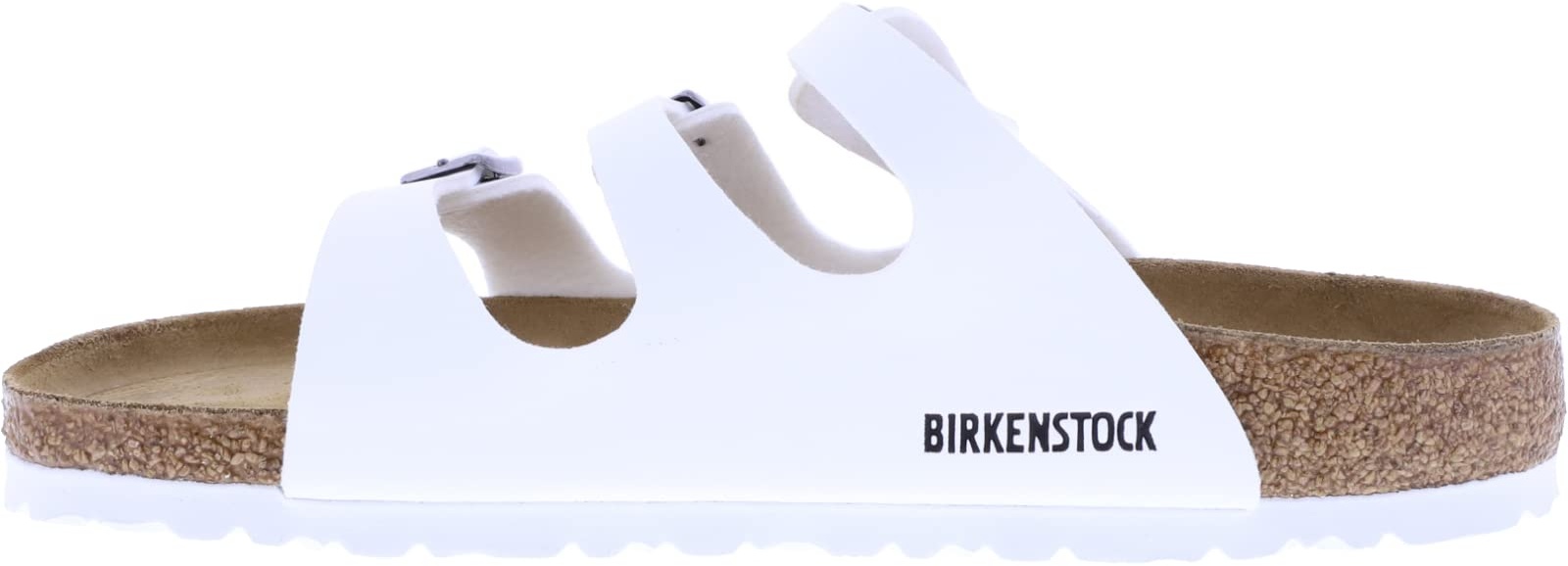 BIRKENSTOCK / Modell: Florida/White Birko-Flor/Weite: Normal/Art: 1016765 / Damen