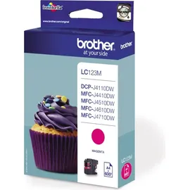 Brother LC-123M magenta