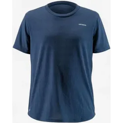 Tennis T-Shirt Kinder TTS100 JR Club marineblau Gr. 146 - 11 Jahre