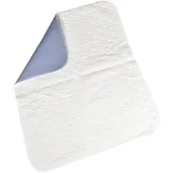 ABENA® Waschbare Bettschutzunterlage, 90x85 cm, hellblau, Saugfähige Unterlage für Sicherheit und Schutz rund um die Uhr, 1 Packung = 1 Stück