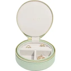 Stackers Travel Schmuck-Reisekästchen rund salbeigrün