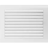 Kratki Lüftungsgitter 22x30 Weiß