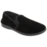 Zedzzz Herren Ross Hausschuhe / Pantoffeln DF842 (47 EUR) (Schwarz) - Schwarz - 47