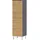 Germania Mauresa Büroschrank 34 x 120 x 34 cm Graphit/Grandson-Eiche-Nb.
