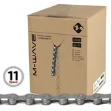 M-Wave 11 Speed Kette Silber 128 Links