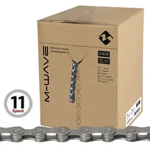 M-Wave 11 Speed Kette Silber 128 Links