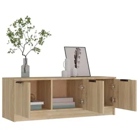 vidaXL Sonoma-Eiche TV-Schrank 102x35x36,5 cm Holzwerkstoff