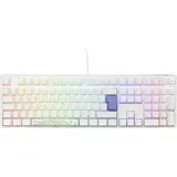 Ducky One 3 Classic Pure White PBT, LEDs RGB, MX RGB BROWN, USB, DE (DKON2108ST-BDEPDPWWWSC1)