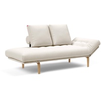INNOVATION LIVING Schlafsofa Rollo Bow Stoff Off White
