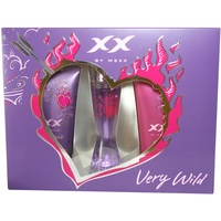 Mexx XX Very Wild, femme / woman, Geschenkset (Eau de Toilette 20 ml + Showergel Wild 50 ml + Showergel Very Wild 50 ml)