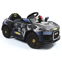 Hauck Toys for Kids Tretfahrzeug E-Batmobil - Schwarz Grau,