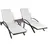 vidaXL Sonnenliege 200 x 65 x 39 cm Braun