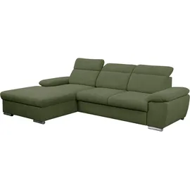 werk2 Eckcouch Polyester 2-Sitzer Grün