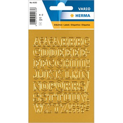56 HERMA Klebebuchstaben 4183 Buchstaben A-Z