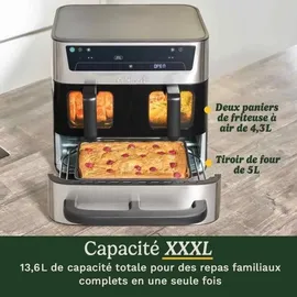 Cuisinart Tri Zone 13,6 l schwarz