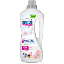IMPRESAN Blütenmeer Hygiene-Weichspüler, Sichere Wäschedesinfektion und Weichspüler in einem, 1,25 l - Flasche