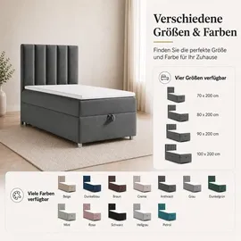 Best For Home Trinity K10 90 x 200 cm H3 Grau