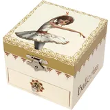 Trousselier Musikspieldose m. Schublade, Ballerina, nachtleuchtend,