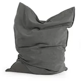 mokebo Sitzsack XXL mit Cord Bezug Der Große Bean Bag für Indoor & Outdoor in Anthrazit