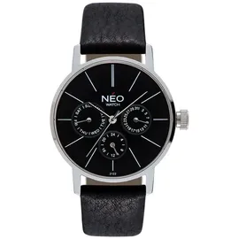 NEO watch Multifunktion Leder 24 mm N4-002
