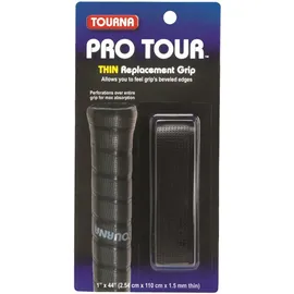 Tourna Unique Basisgriffband Pro Tour Grip, schwarz, One Size, PRO-bk