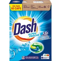 Dash Alpen Frische Vollwaschmittel Caps 60 WL