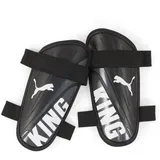 Puma King Strap Schienbeinschoner Schwarz/Weiß XL