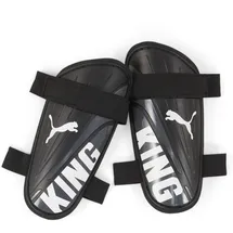 Puma King Strap Schienbeinschoner Schwarz/Weiß XL