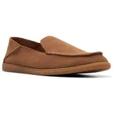 CLARKS Clarkbay Step Slipper Loafer, Mokassin, Pennyloafer mit herausnehmbarem Fußbett braun 46 EU