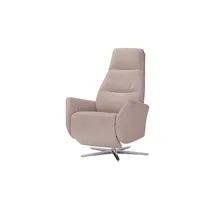 Max Schelling Sessel Elmira Mikrofaser 81 x 118 x 90 cm Rosa/Pink mit Relax-Funktion
