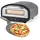 GOURMETmaxx elektrischer Pizzaofen mit Pizzaheber | Touchdisplay, Timerfunktion, 7 Programme & DIY Modus | Pizzamaker bis max. 430 °C | Minibackofen für Pizza, Flammkuchen & Co.