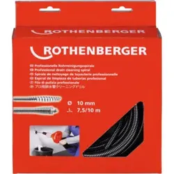 Rothenberger Spirale 10mm x 7,5m mit Keulenkopf und Seele