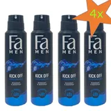 Fa Pflege Kick Off Deodorant Spray 6 x 150 ml