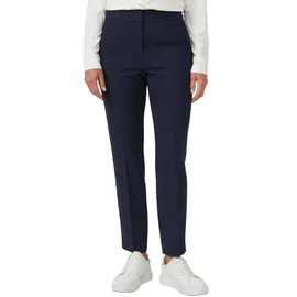 s.Oliver BLACK LABEL Slim: Elegante 7/8-Hose Dark Navy