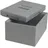 Climapor Transportbox mini aus Styropor, grau - Volumen: 25,5 x 35 x 21 cm (9 Liter) - Wandstärke: 1,75 cm bzw. 2 cm - Thermobox aus EPS - 1 Stück
