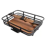 Atranvelo Fahrradkorb Epic Retro AVS 26,5 x 36,5 x 7 cm Schwarz/Braun