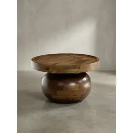 KADIMA DESIGN Braun Mangoholz 50 x 50 x 30 cm