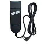 Huachuang ‎Handbedienung für Liegestuhl Steuergerät Liegestuhl-Fernbedienung,mit Slingshot Line 2 Knöpfe, 5 Pin,1 Motorsteuergerät für Liegestühle Sessel oder Lift einfache Montage
