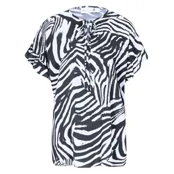 bonprix Lockere Tunika aus Viskose, weiß, 36