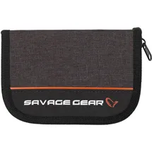 Savage Gear Zipper Wallet 17x11cm - Kunstködertasche für Durchlaufblinker & Wobbler, Ködertasche für Meerforellenblinker, Blinkertasche