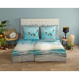 Good Morning "Brisa", in Hellblau | Gr.: 135x200 cm