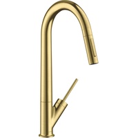 Hansgrohe Axor Starck 270 mit Ausziehbrause brushed brass (10821950)