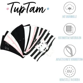 TupTam Boxershorts 10 St. Bunt/Schwarz 104-110