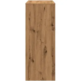 vidaXL Bartisch mit Regal Artisan-Eiche 90x40x103,5 cm Holzwerkstoff