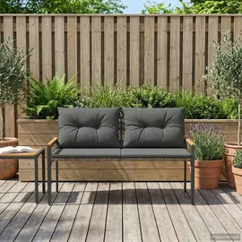 vidaXL Bank 116 x 67,5 x 72 cm Grau