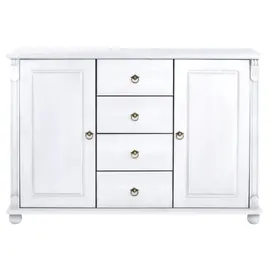 Home Affaire »Tessin; Buffetunterschrank, klassischer Landhausstil«, aus massiver, FSC®-zertifizierter Kiefer, 128cm breit