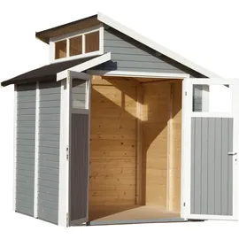 BERTILO Studio Basic 2,10 x 2,02 m silbergrau