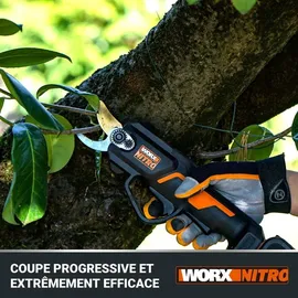 Worx Akku Astschere WG330E inkl. 1 x 2,0 Ah