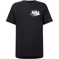 Nike DRIFIT BRAND READ Funktionsshirt Herren in black, Größe L - schwarz